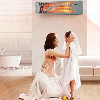 HELLER BATHROOM-HEATER 600W-1200W-1800W هتير حمام هيلير