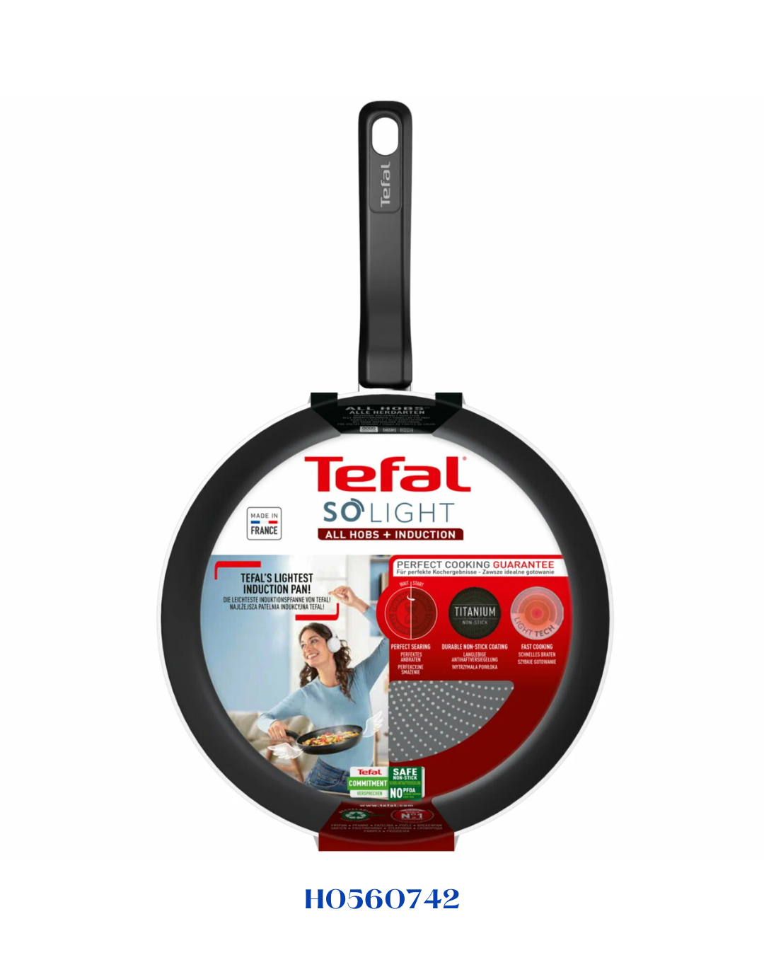 TEFAL SO'LIGHT FRYING PAN, 30CM