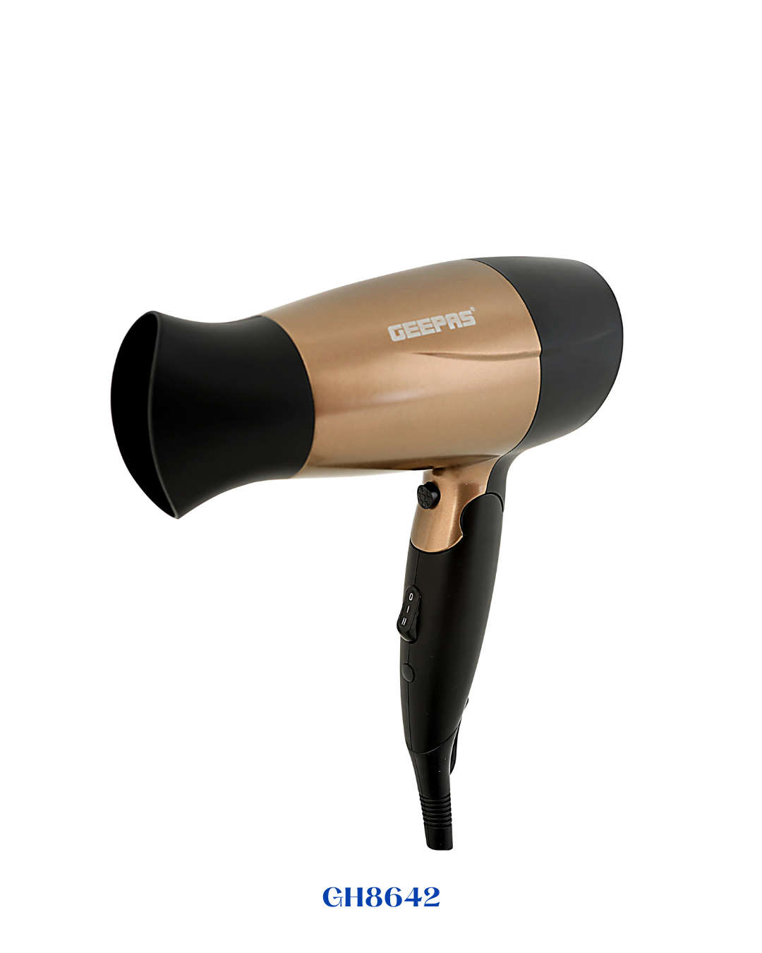GEEPAS MINI HAIR DRYER WITH FOLDABLE HANDLE 1600W