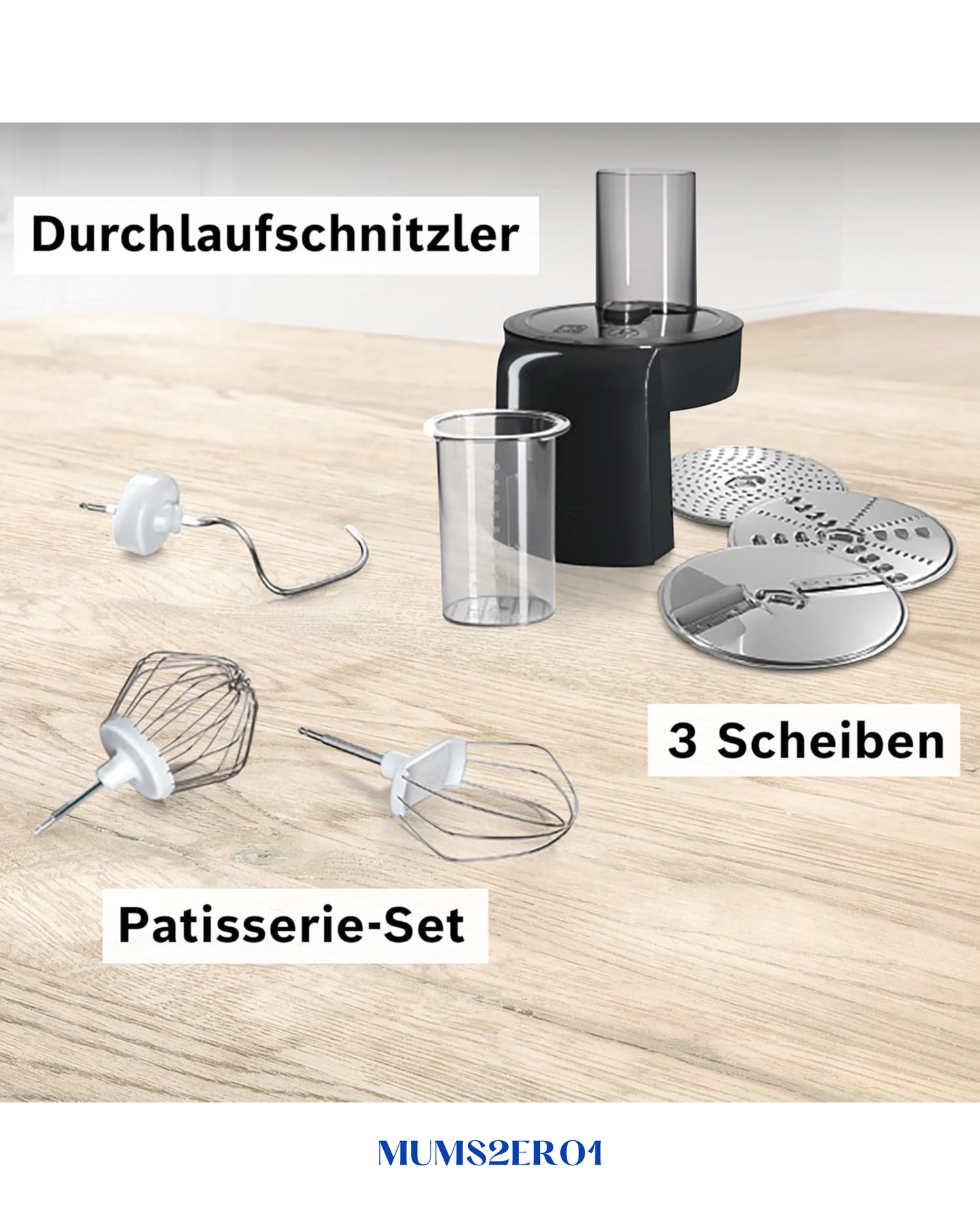 BOSCH KITCHEN MACHINE MUM | 2 700 W-3.8 L- ماكينة المطبخ بوش