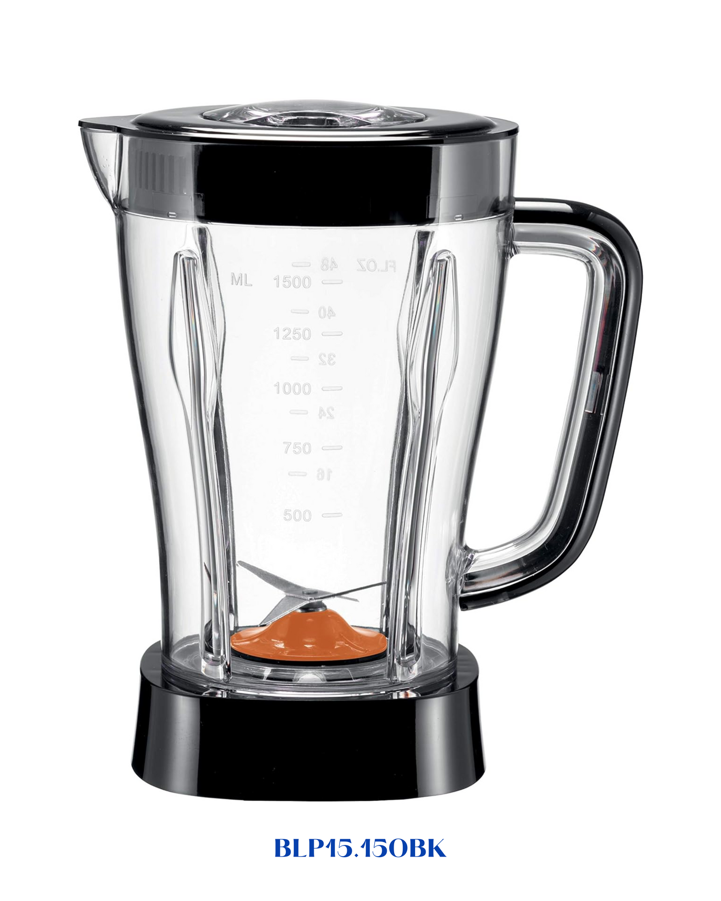 KENWOOD - BLASTIC BLENDER WITH MILL BLACK 500W-2L