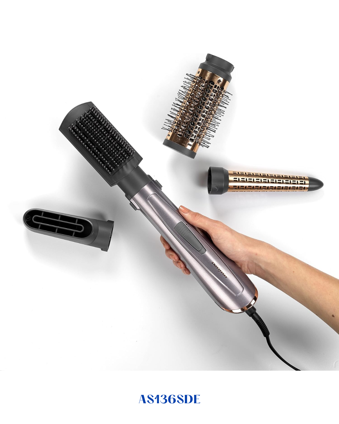 BABYLISS AIR STYLE MULTI-FUNCTION HOT AIR STYLER-1000W