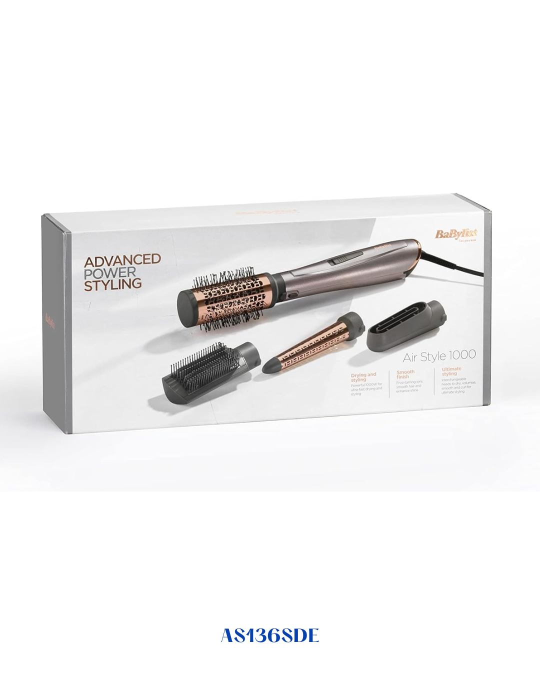 BABYLISS AIR STYLE MULTI-FUNCTION HOT AIR STYLER-1000W