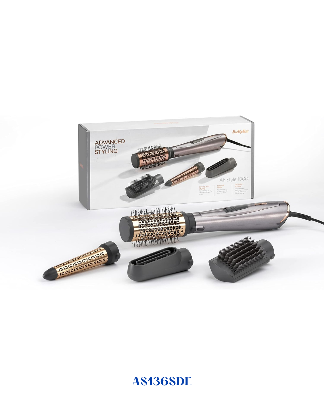 BABYLISS AIR STYLE MULTI-FUNCTION HOT AIR STYLER-1000W