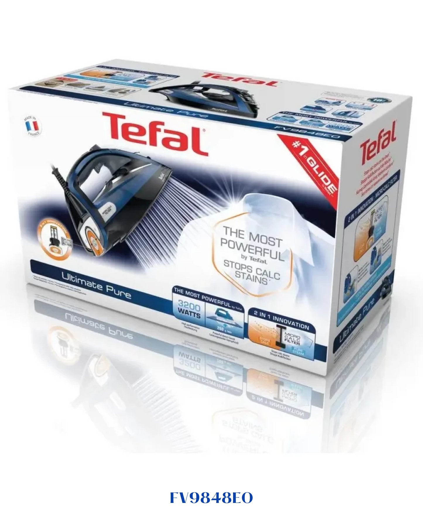 TEFAL ULTIMATE PURE 3200W-مكوااة تيفال البخارية