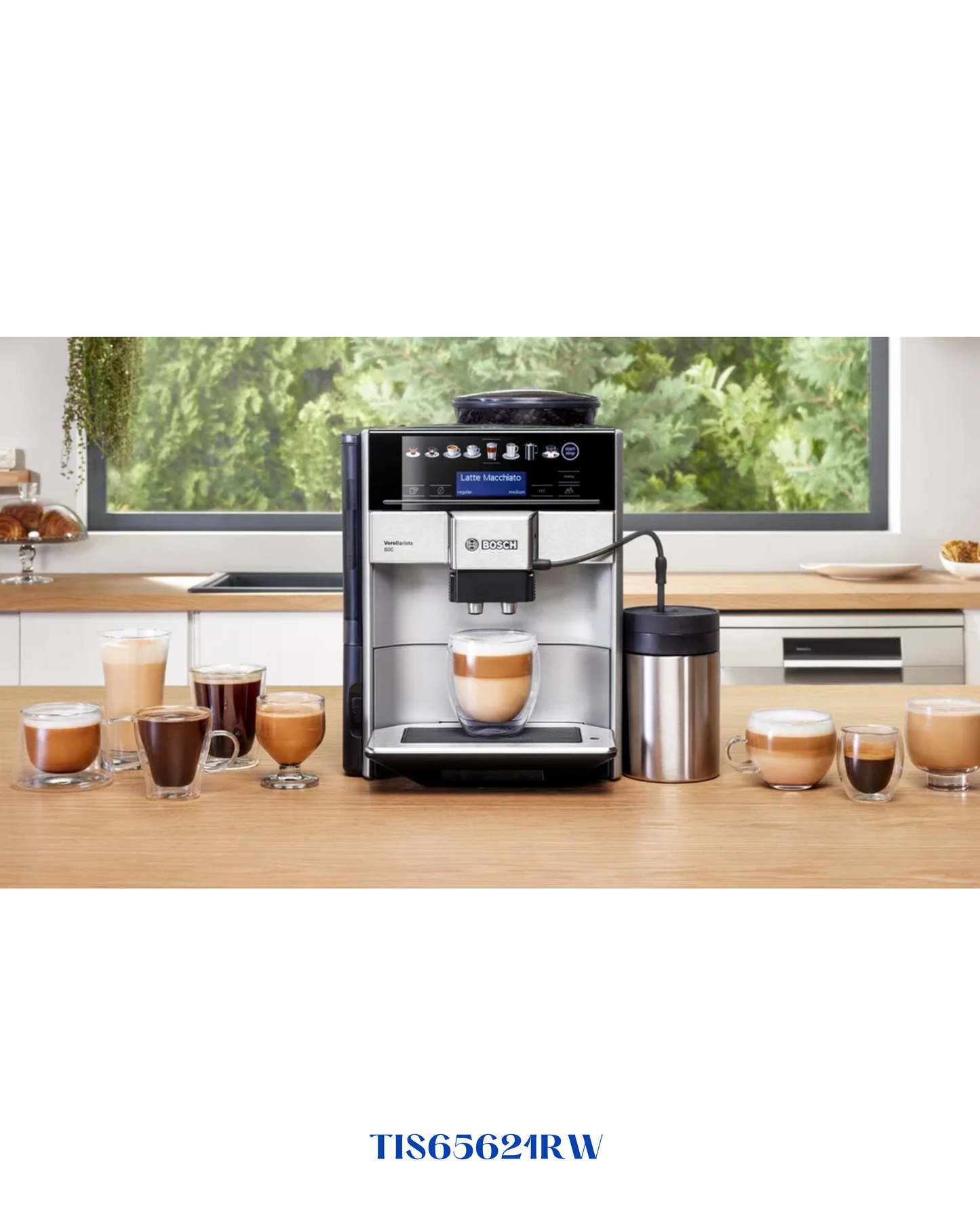 BOSCH COFFEE MACHINE 19 BAR-12 BEVERAGE- ماكينة قهوة بوش