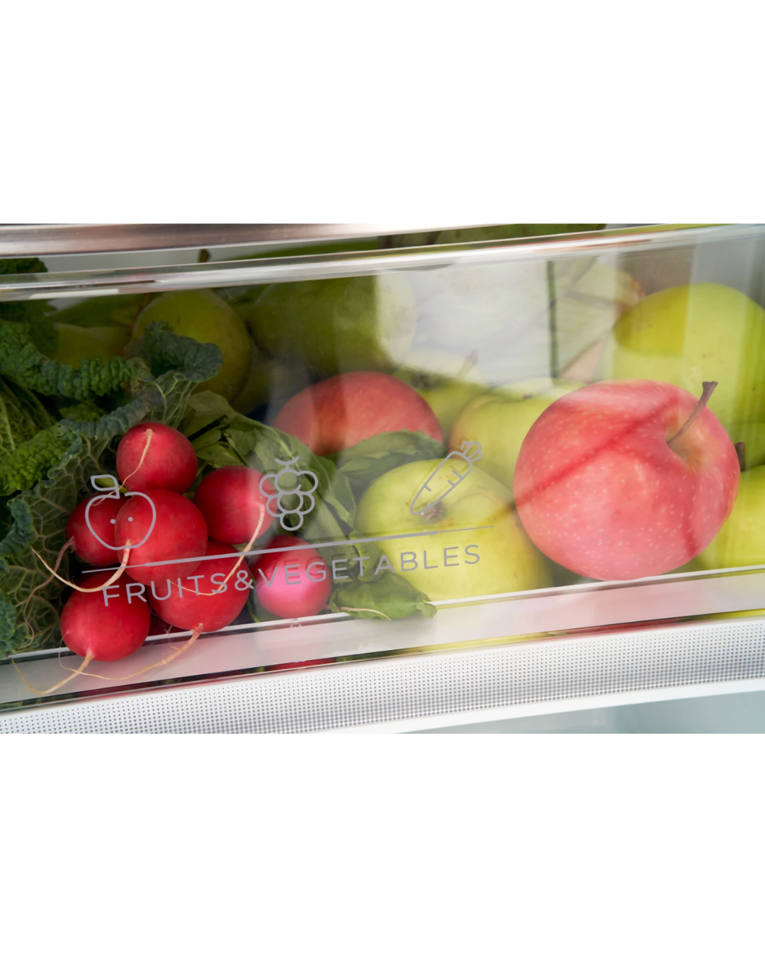 TRISA COMBI FRIDGE INOX SILVER 223W 378L
