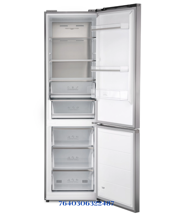 TRISA COMBI FRIDGE INOX SILVER 223W 378L
