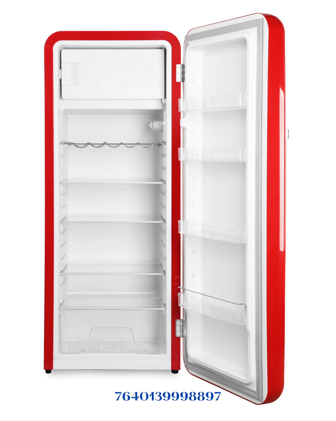 TRISA FRESCOLINO CLASSIC FEFRIGERATOR RED 110W 281L