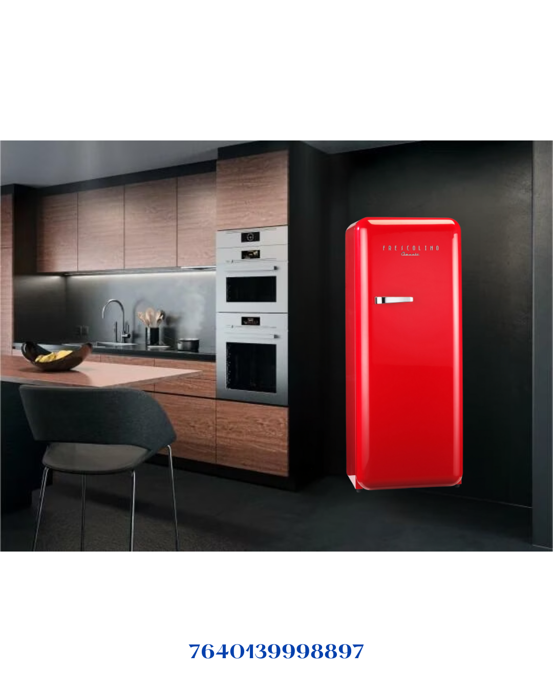 TRISA FRESCOLINO CLASSIC FEFRIGERATOR RED 110W 281L