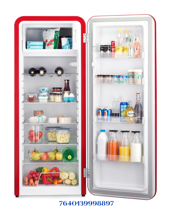TRISA FRESCOLINO CLASSIC FEFRIGERATOR RED 110W 281L