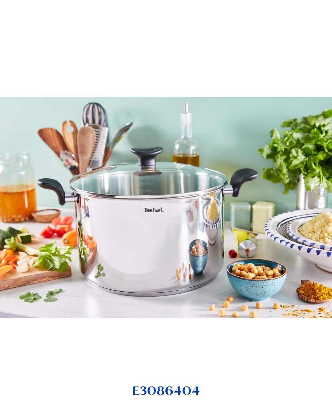 TEFAL STAINLESS STEEL PRIMARY STINLESS STEEL STOCKPOT 10.3 L 28CM