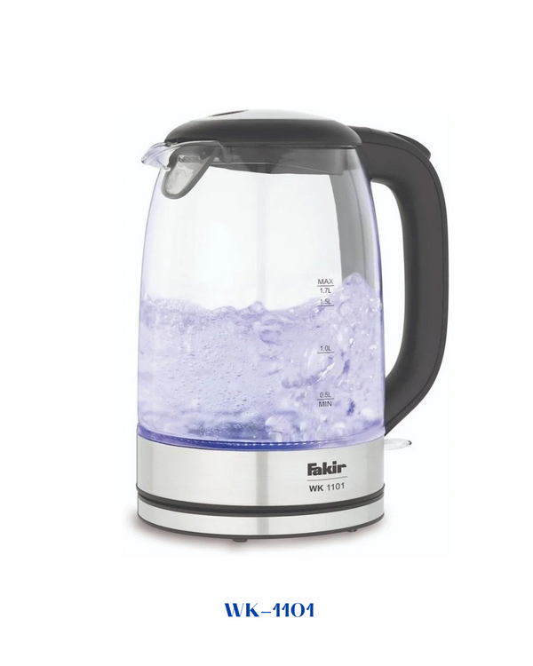 FAKIR GLASS KETTLE 2200W 1.7L