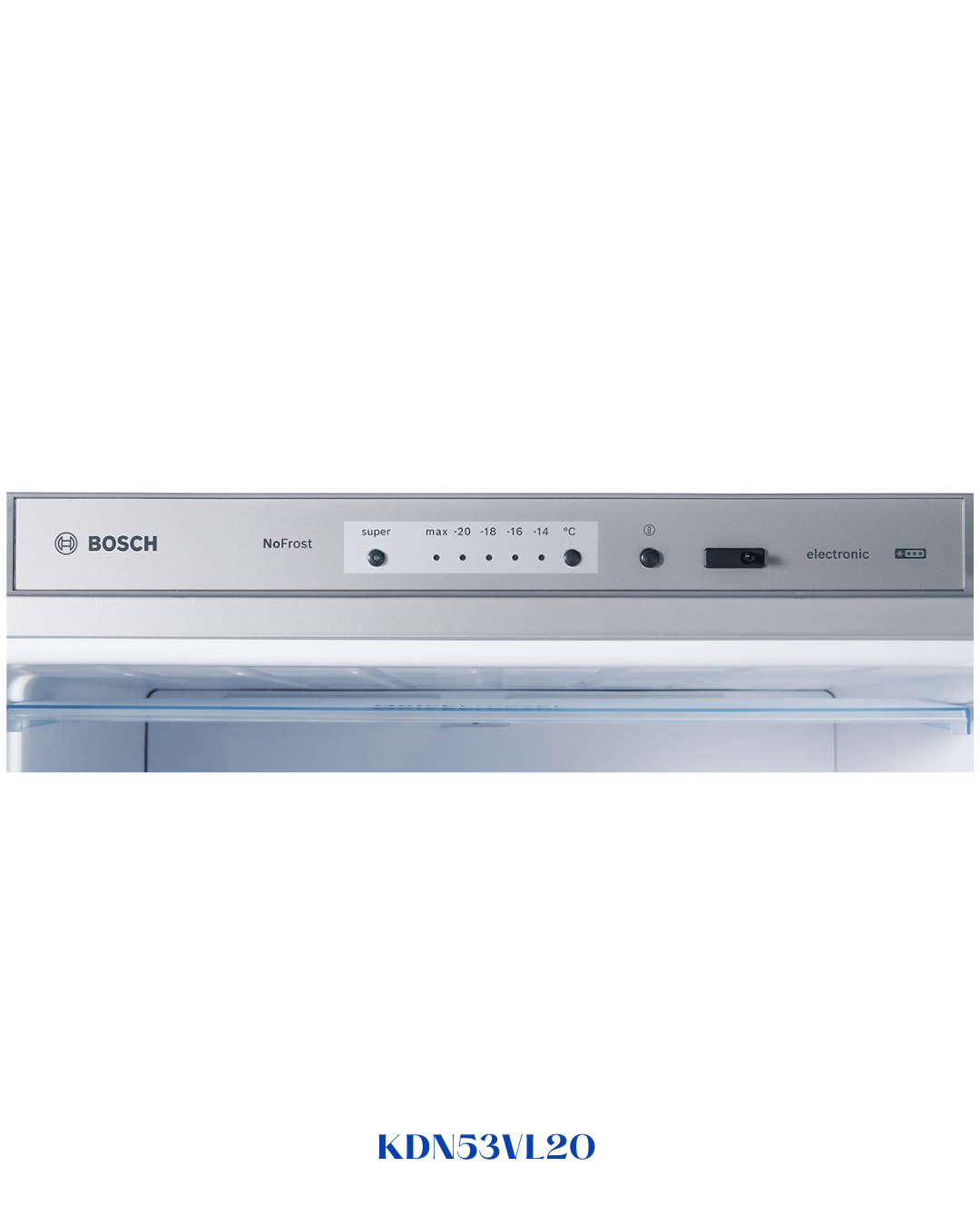 BOSCH FREESTANDING TOP‑FREEZER FRIDGE‑FREEZER 454 L A+