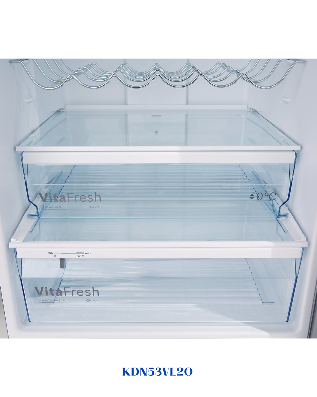 BOSCH FREESTANDING TOP‑FREEZER FRIDGE‑FREEZER 454 L A+