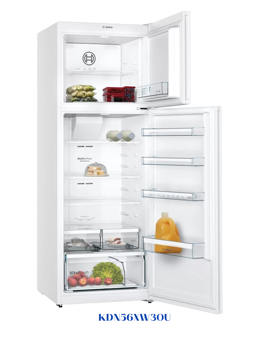 BOSCH FREE‑STANDING FRIDGE‑FREEZER 505 L A++