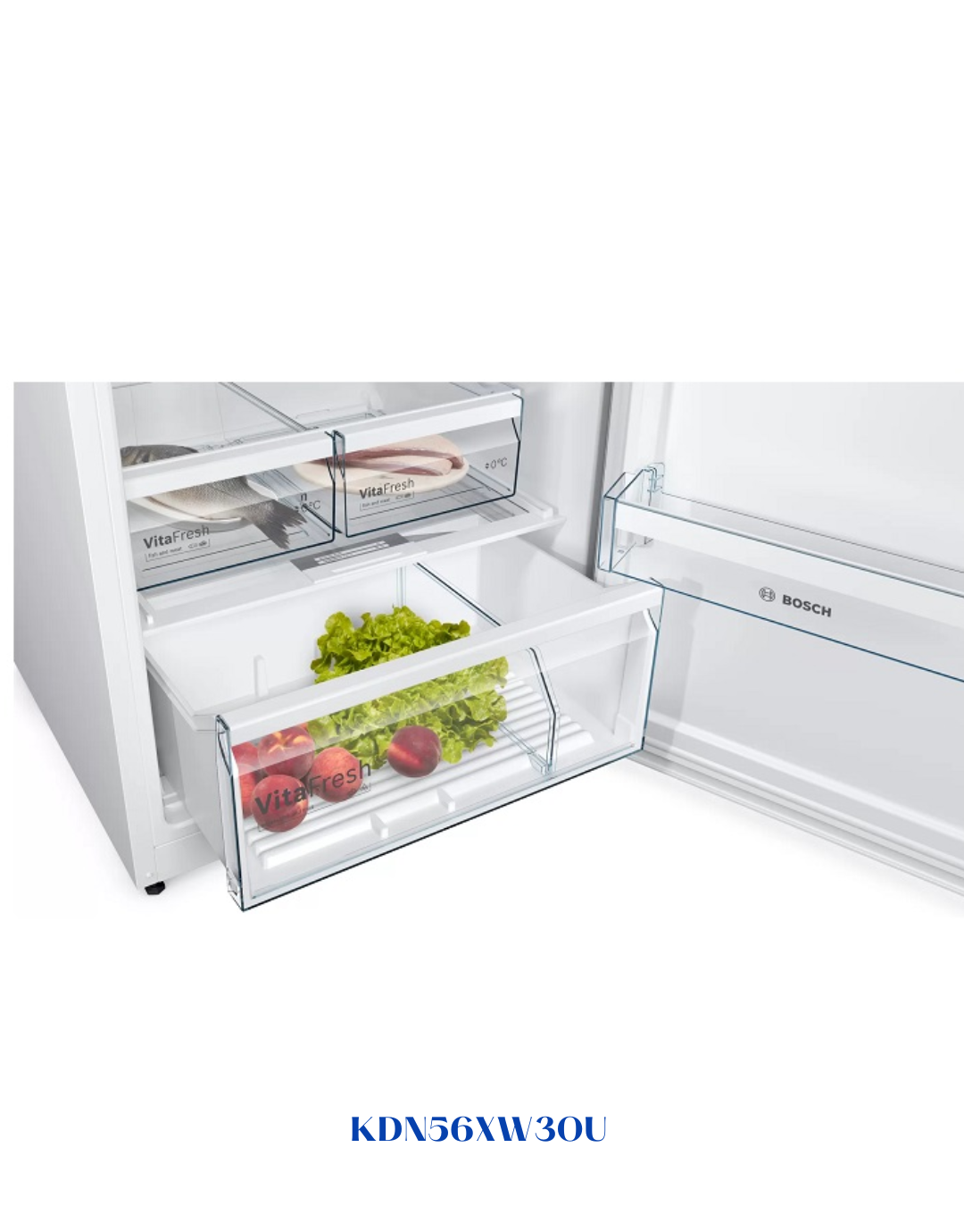 BOSCH FREE‑STANDING FRIDGE‑FREEZER 505 L A++