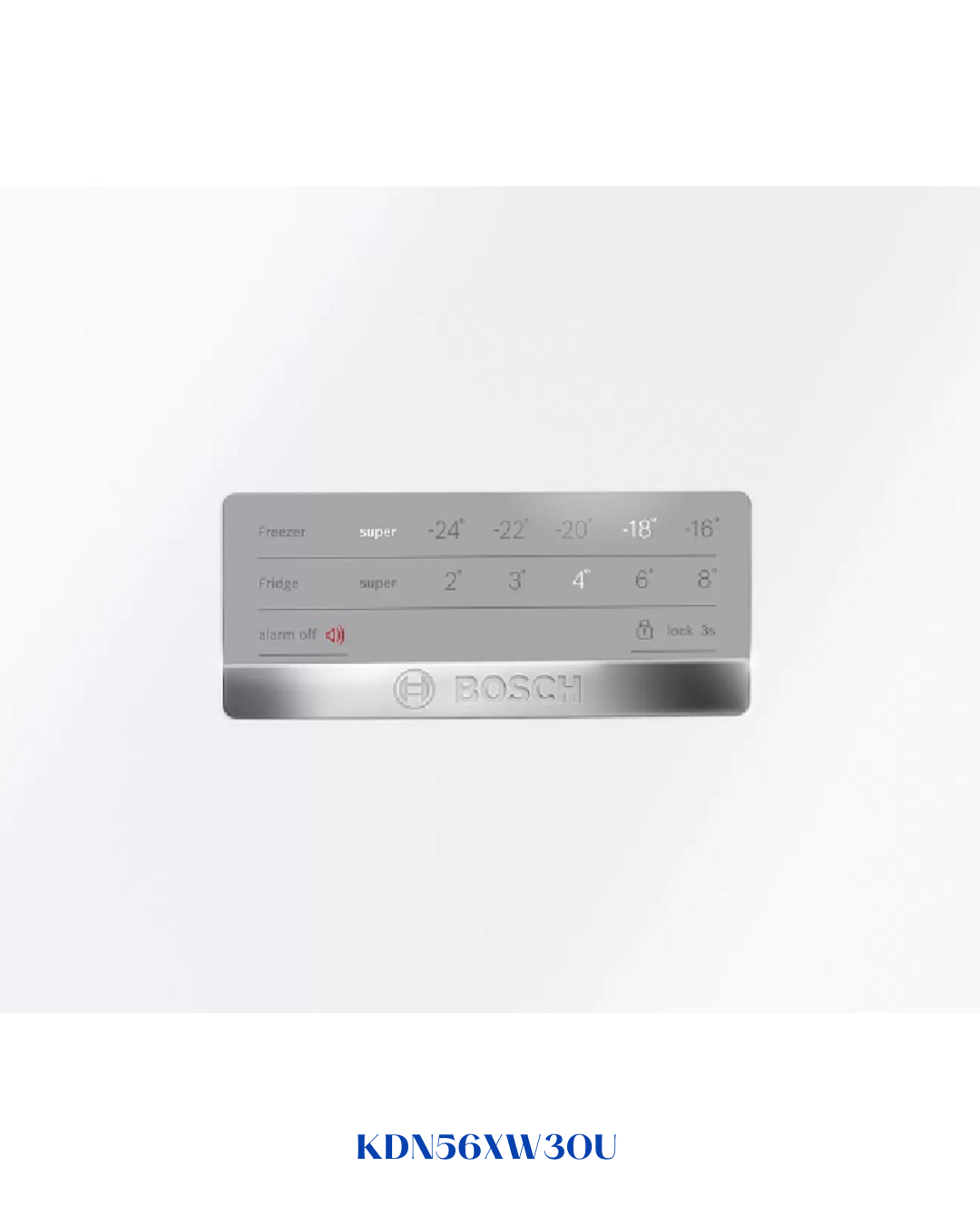 BOSCH FREE‑STANDING FRIDGE‑FREEZER 505 L A++