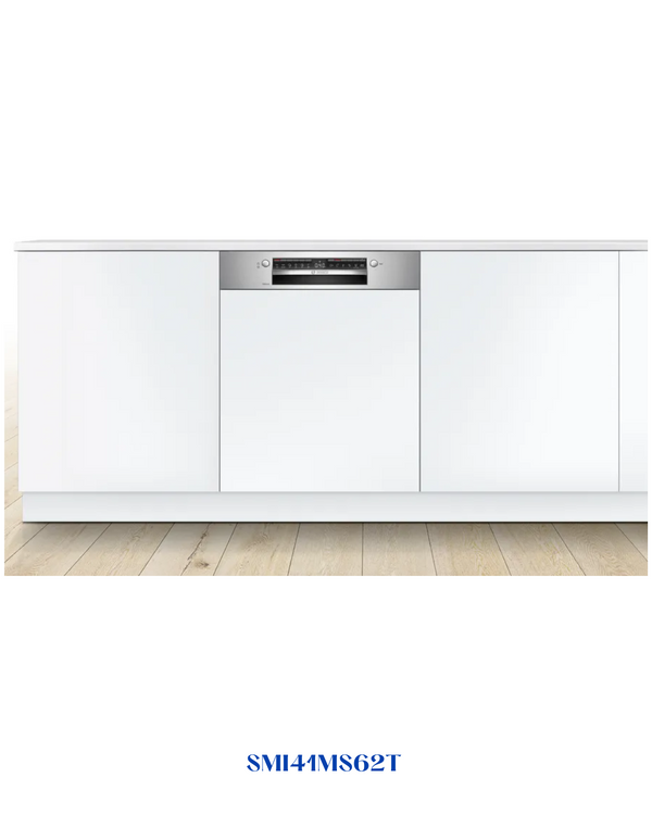 BOSCH SEMI-INTEGRATED DISHWASHER – 2400W – 13 PLACE SETTINGS
