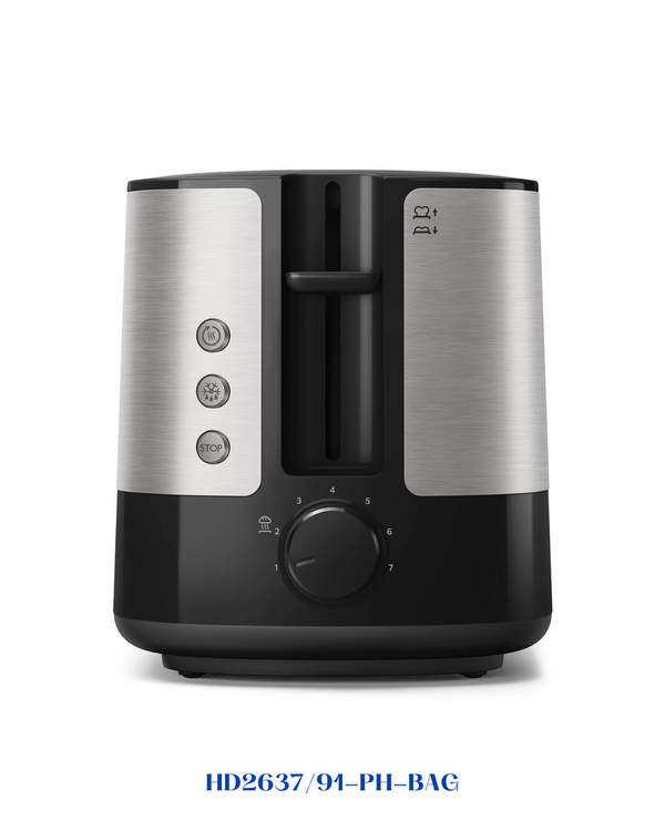 PHILIPS VIVA COLLECTION TOASTER EXTRA-WIDE 1000W