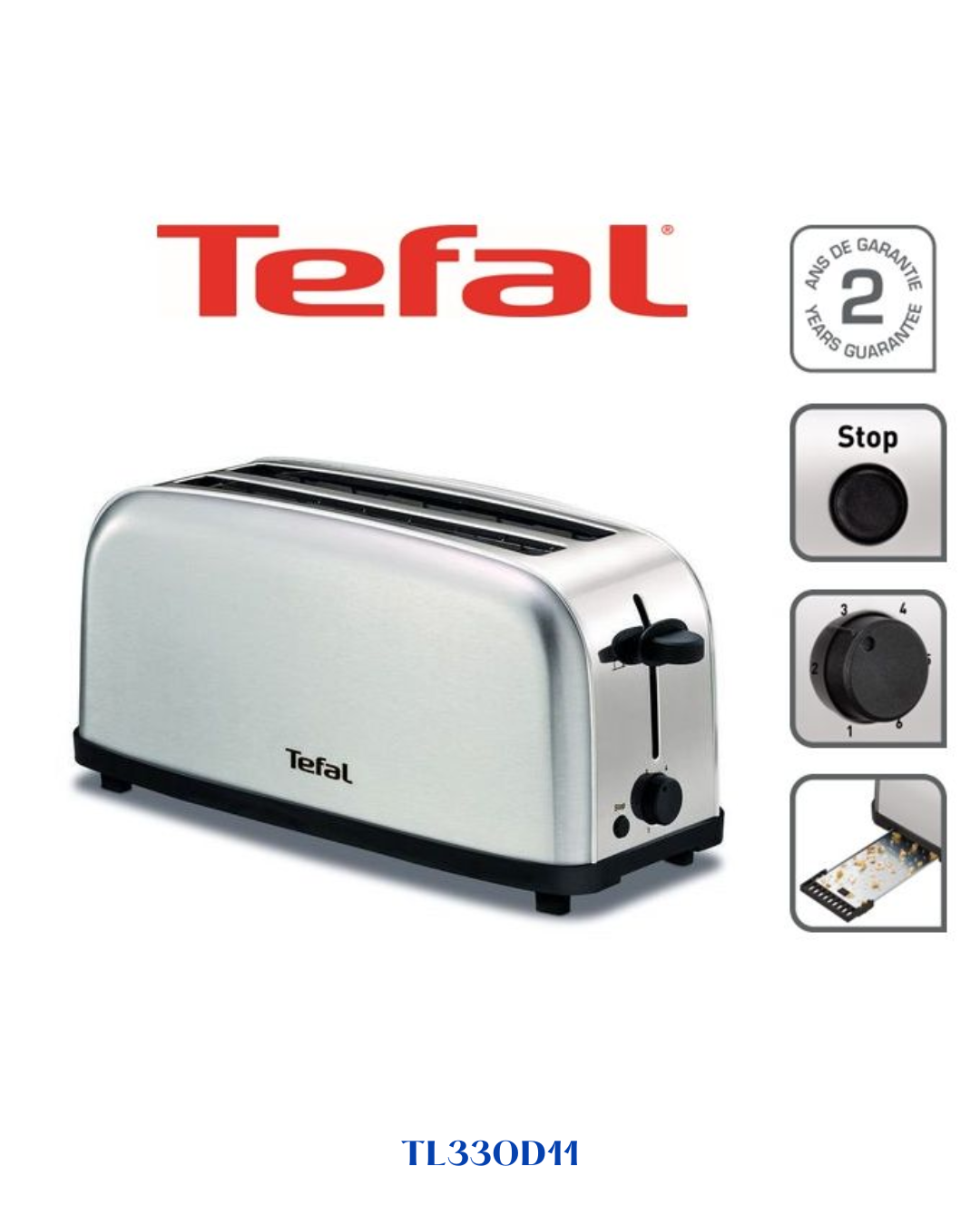 TEFAL EQUINOX 1400 -محمصة توست تيفال