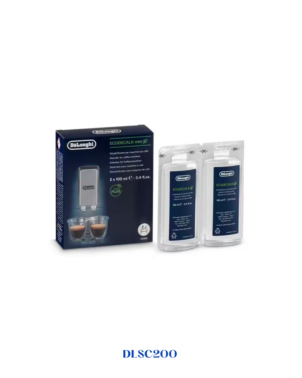 DELONGHI ECODECALK MINI DESCALER 2×100 ML