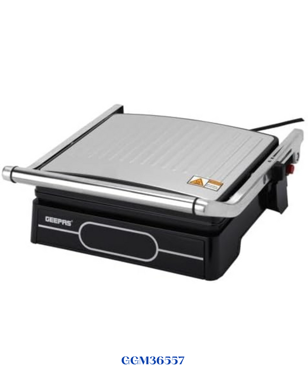 GEEPAS DIGITAL STAINLESS STEEL GRILL MAKER 2000W
