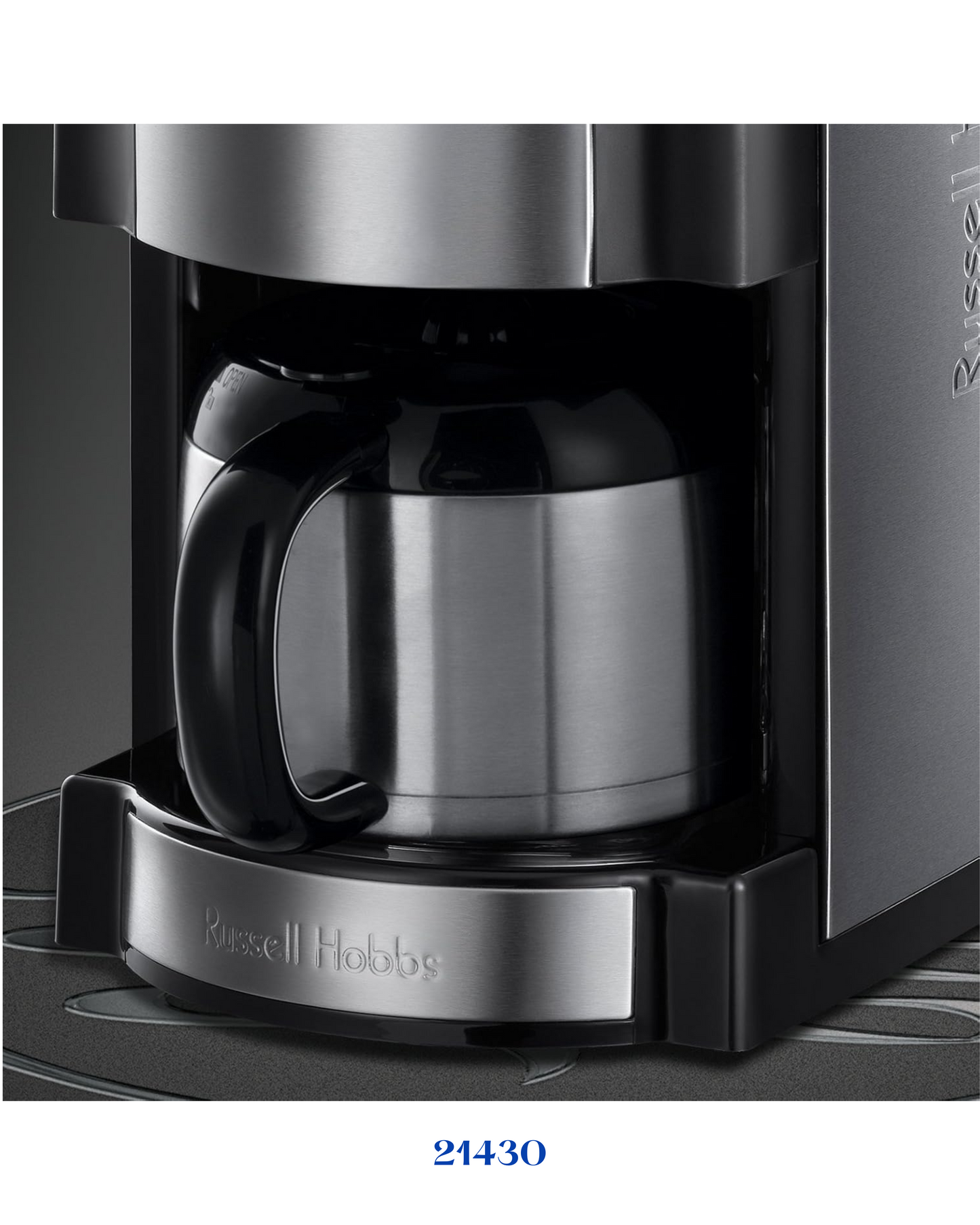 RUSSELL HOBBS BUCKINGHAM GRIND & BREW COFFEE MAKER 1.25 L 1000 W