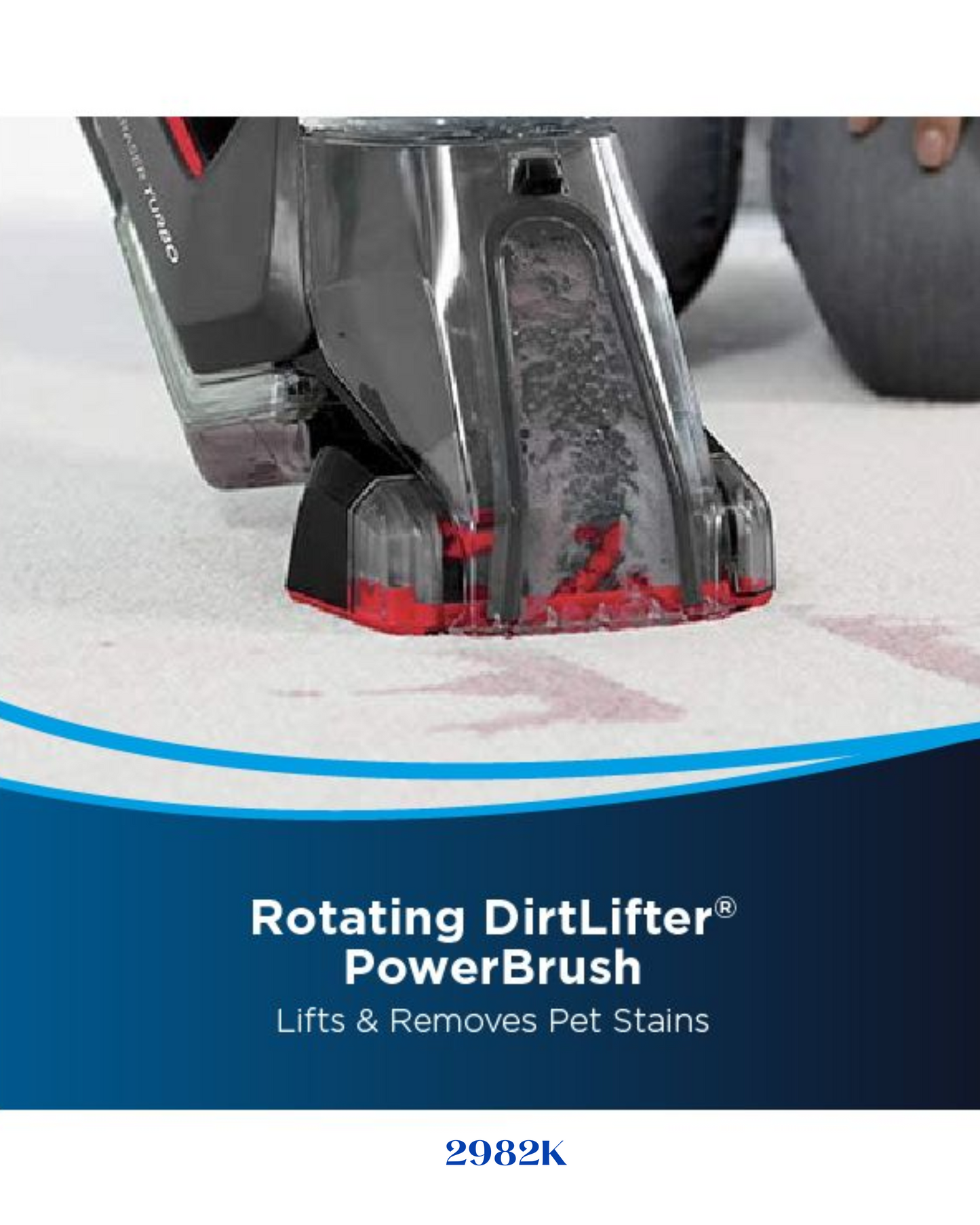 BISSELL STAIN ERASER CORDLESS - مكنسة بيسل لتنظيف البقع شحن