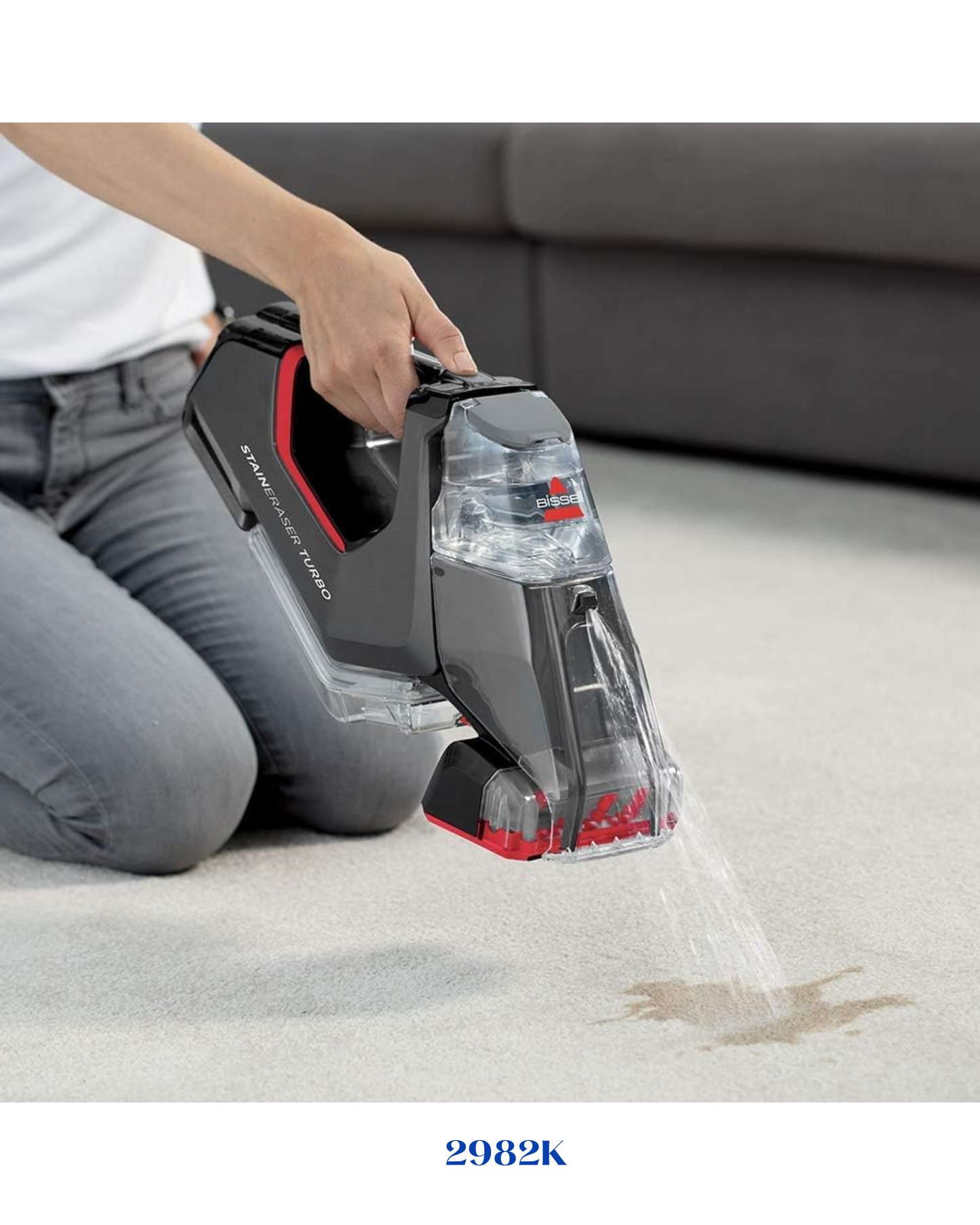 BISSELL STAIN ERASER CORDLESS - مكنسة بيسل لتنظيف البقع شحن