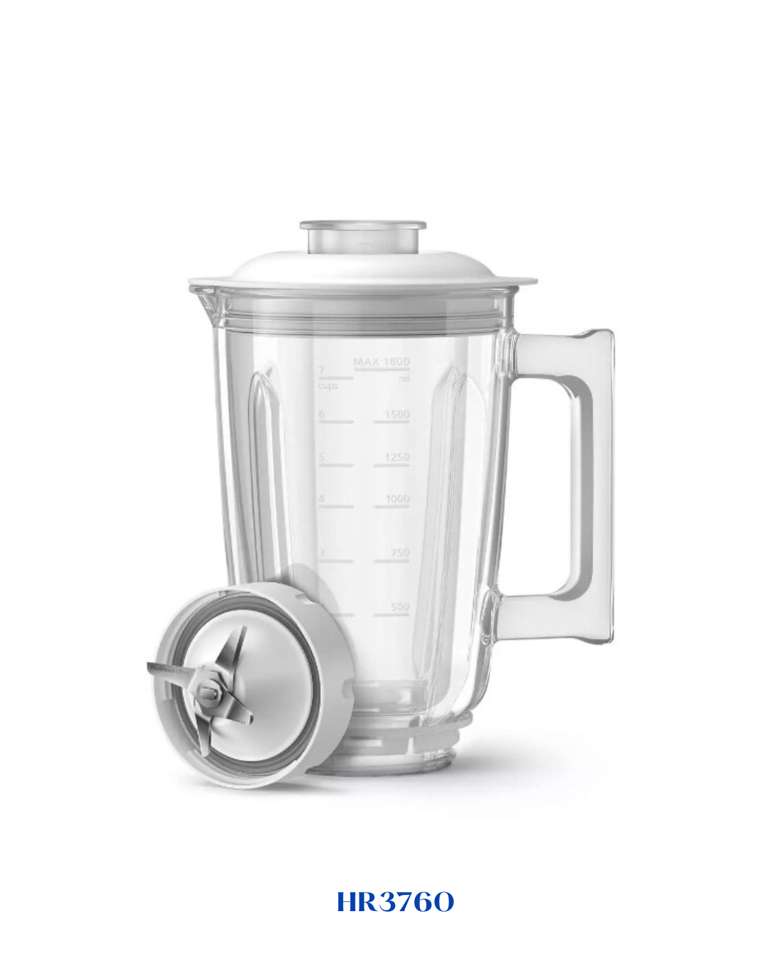 PHILIPS 7000 HIGH‑SPEED BLENDER GLASS JAR 1500W