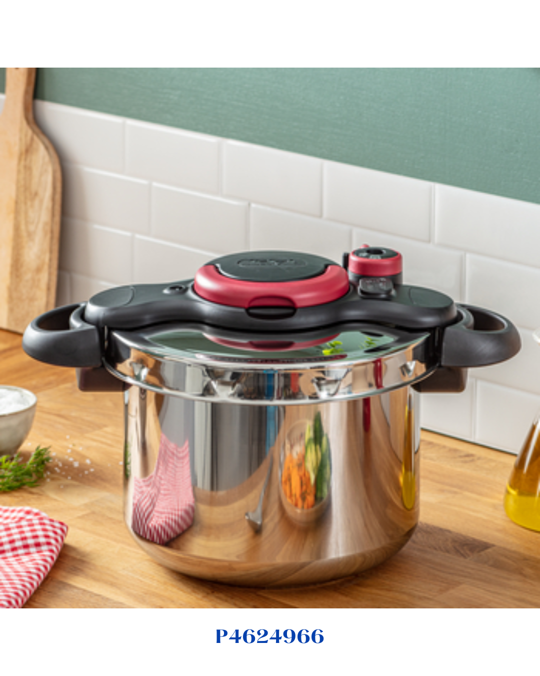 TEFAL CLIPSO MINUT' EASY PRESSURE COOKER 9L- قدر ضغط تيفال