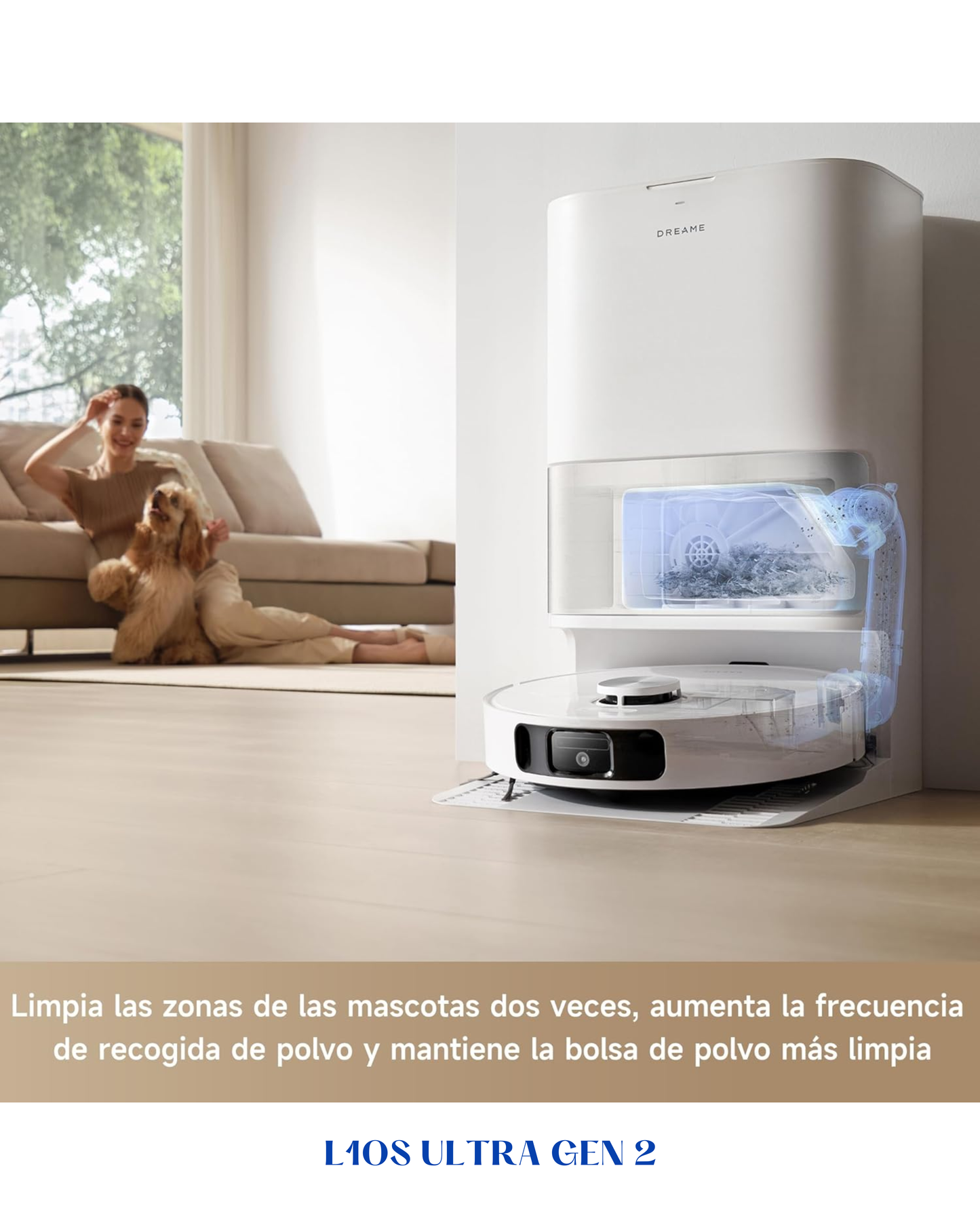 DREAME L10S ULTRA GEN 2 ROBOT VACUUM & MOP 1000PA