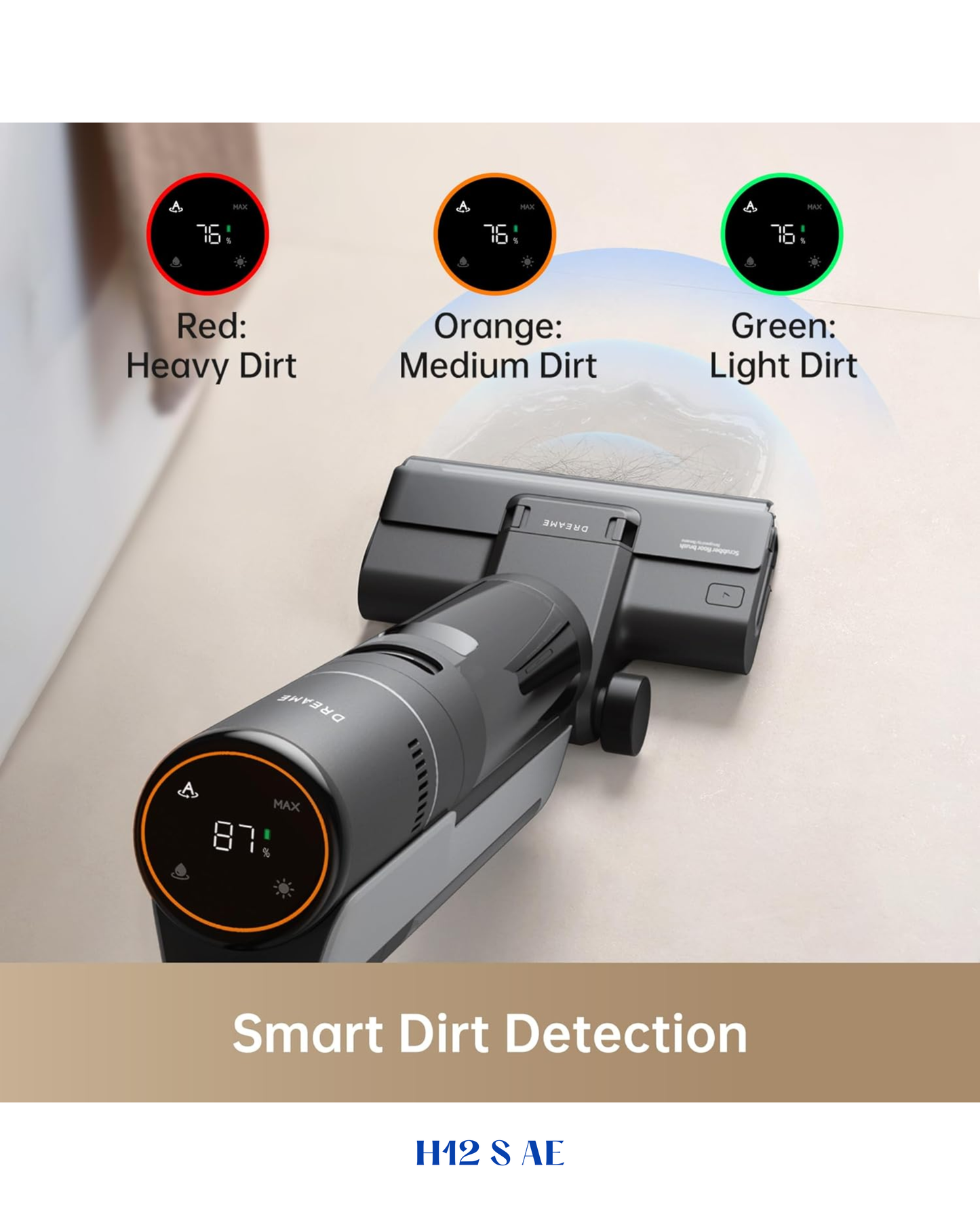 DREAME H12S AE CORDLESS WET & DRY VACUUM 16,000 PA