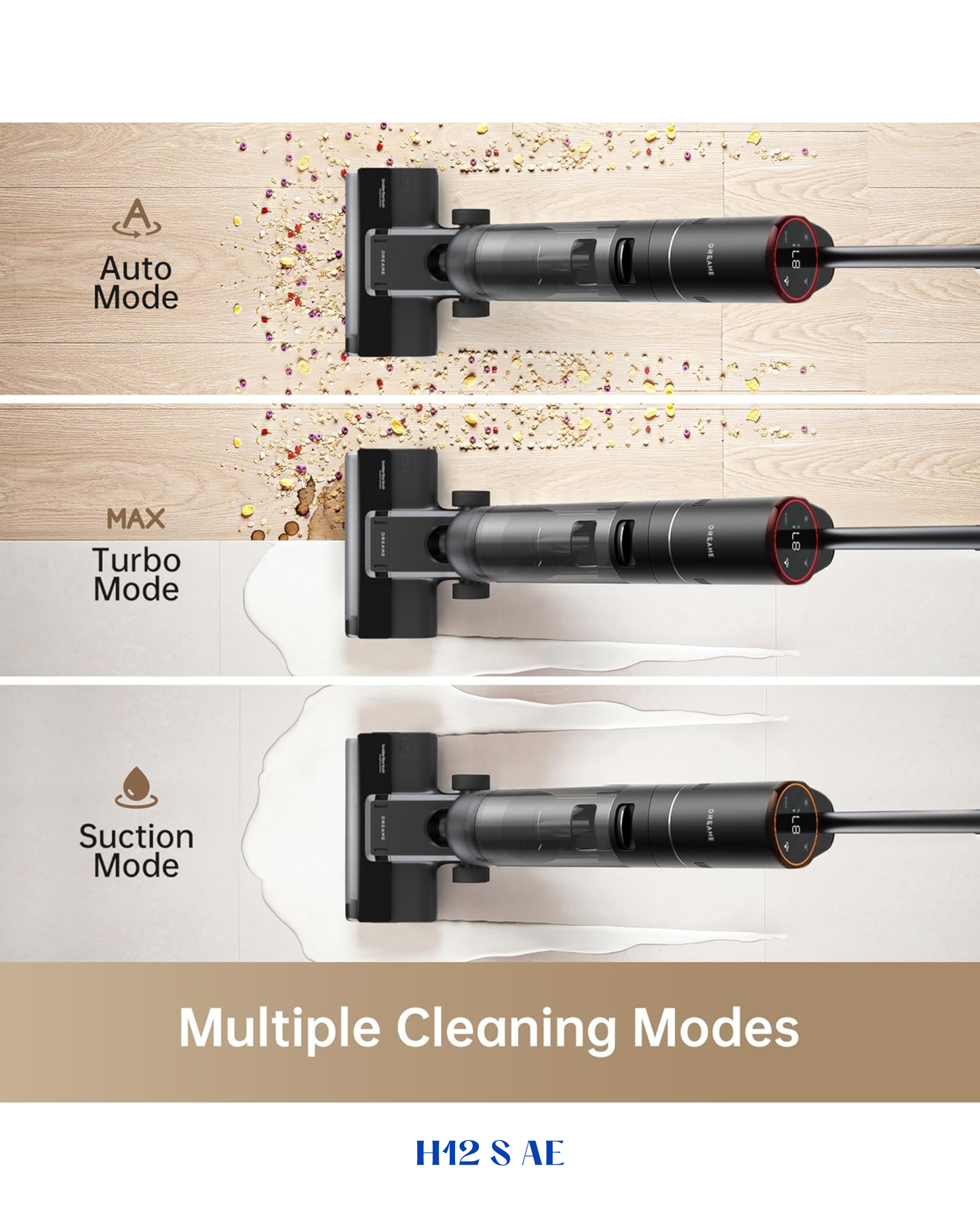 DREAME H12S AE CORDLESS WET & DRY VACUUM 16,000 PA