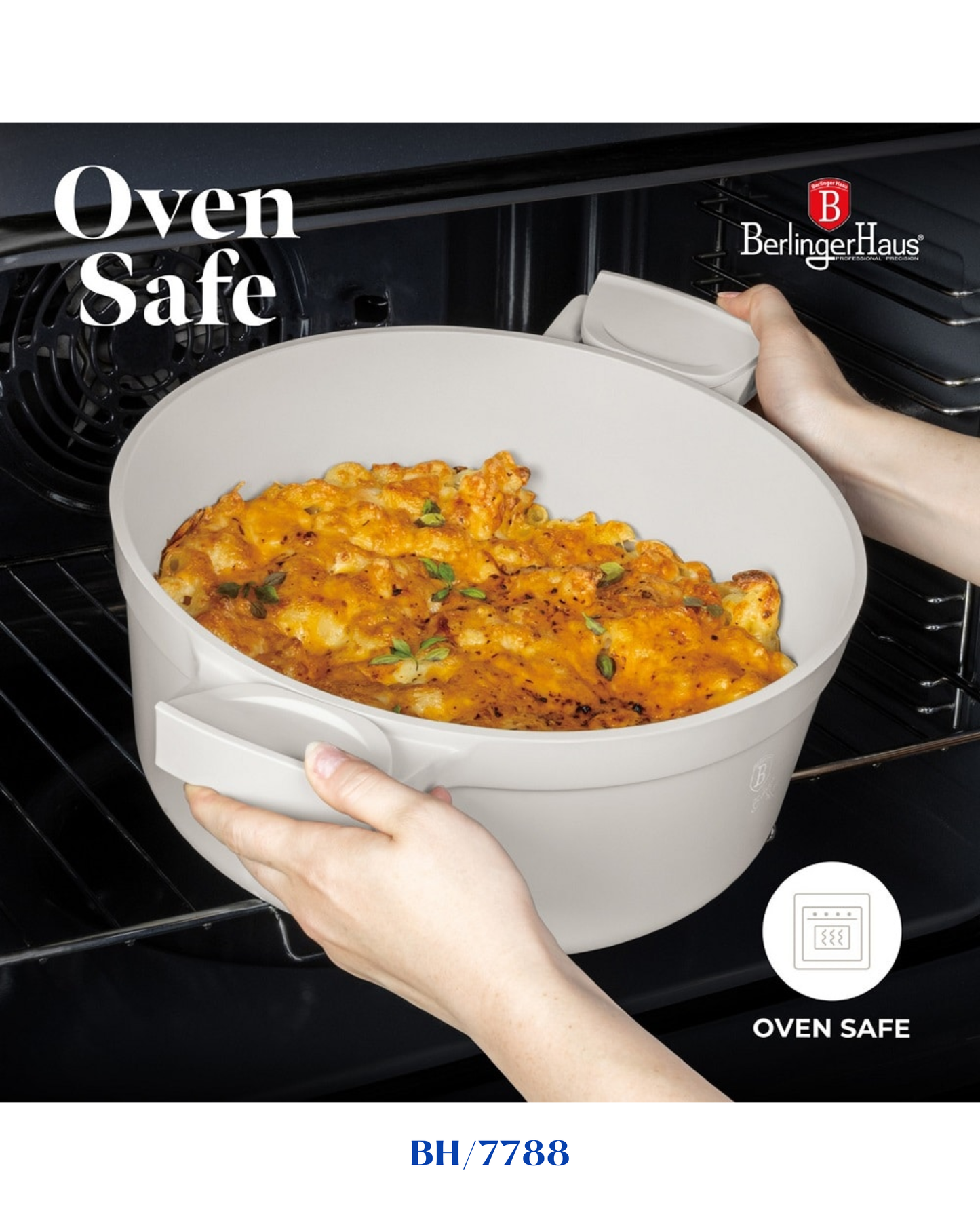 BERLINGER HAUS CASSEROLE WITH LID 28CM