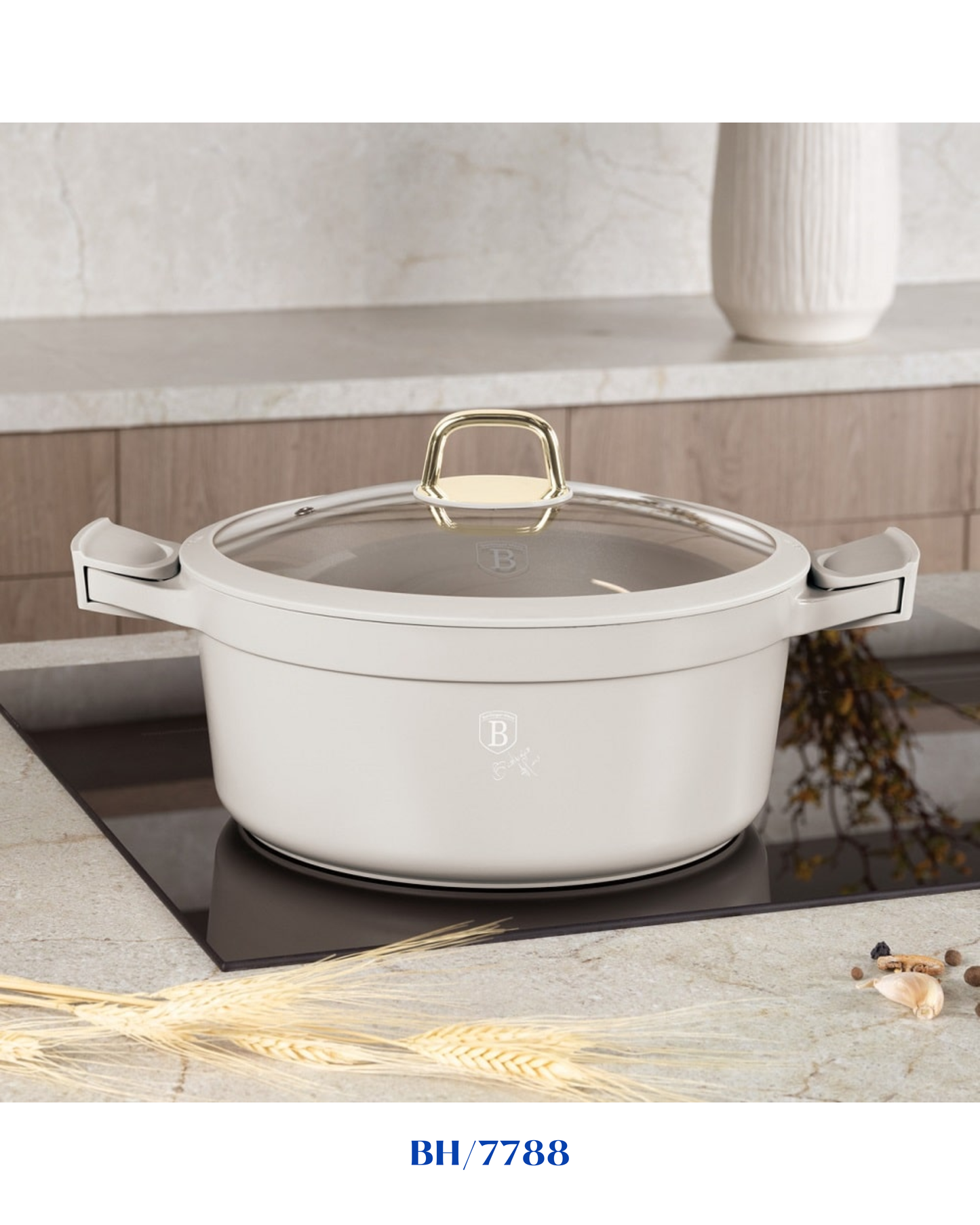 BERLINGER HAUS CASSEROLE WITH LID 28CM