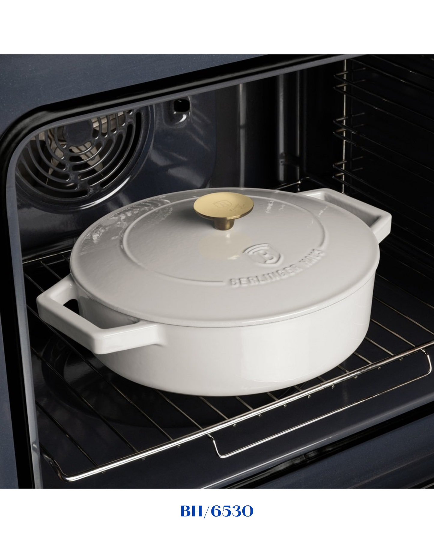 BERLINGER HAUS SHALLOW POT CAST IRON 26CM