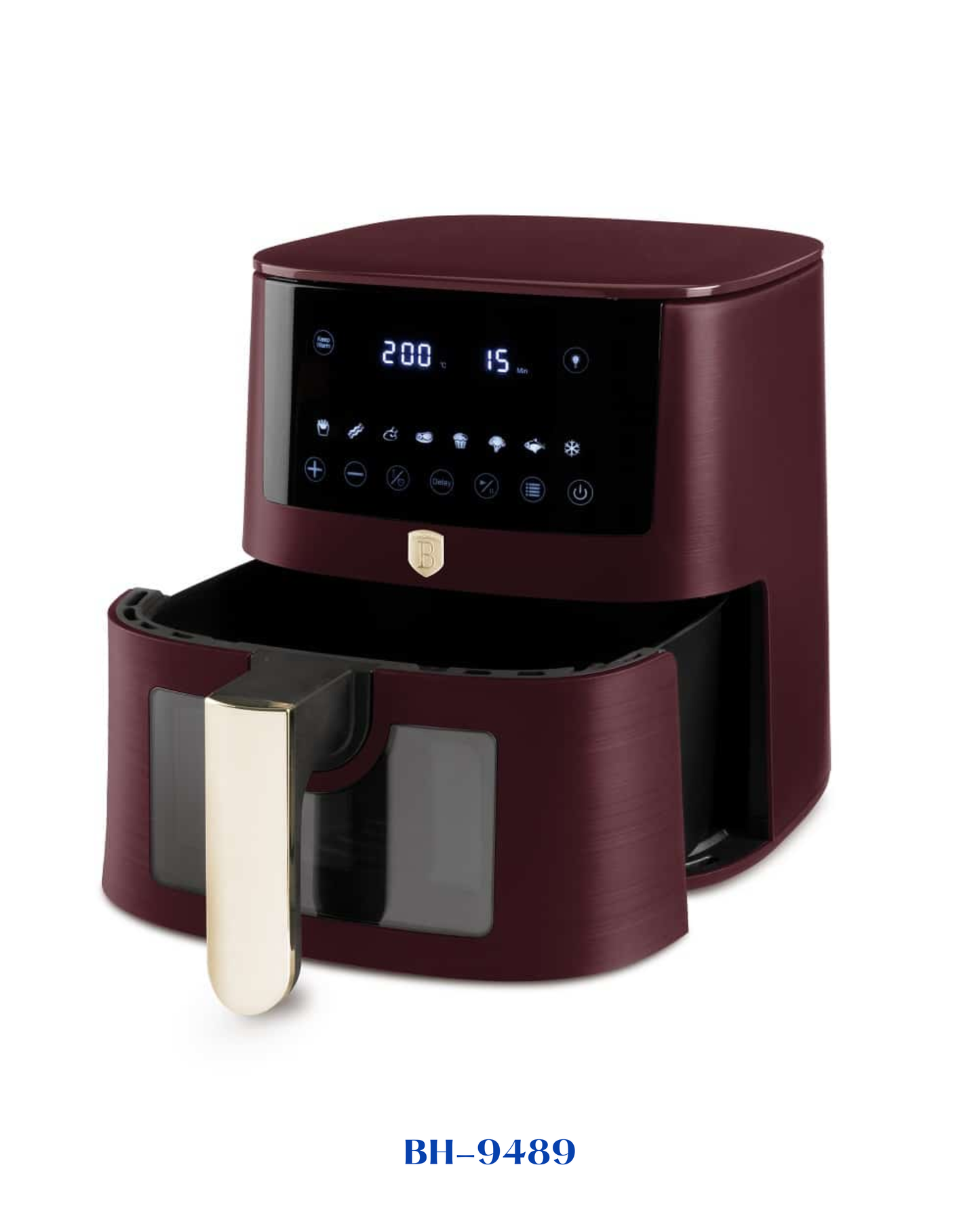 BERLINGER HAUS AIR FRYER 5 L VISIBLE WINDOW