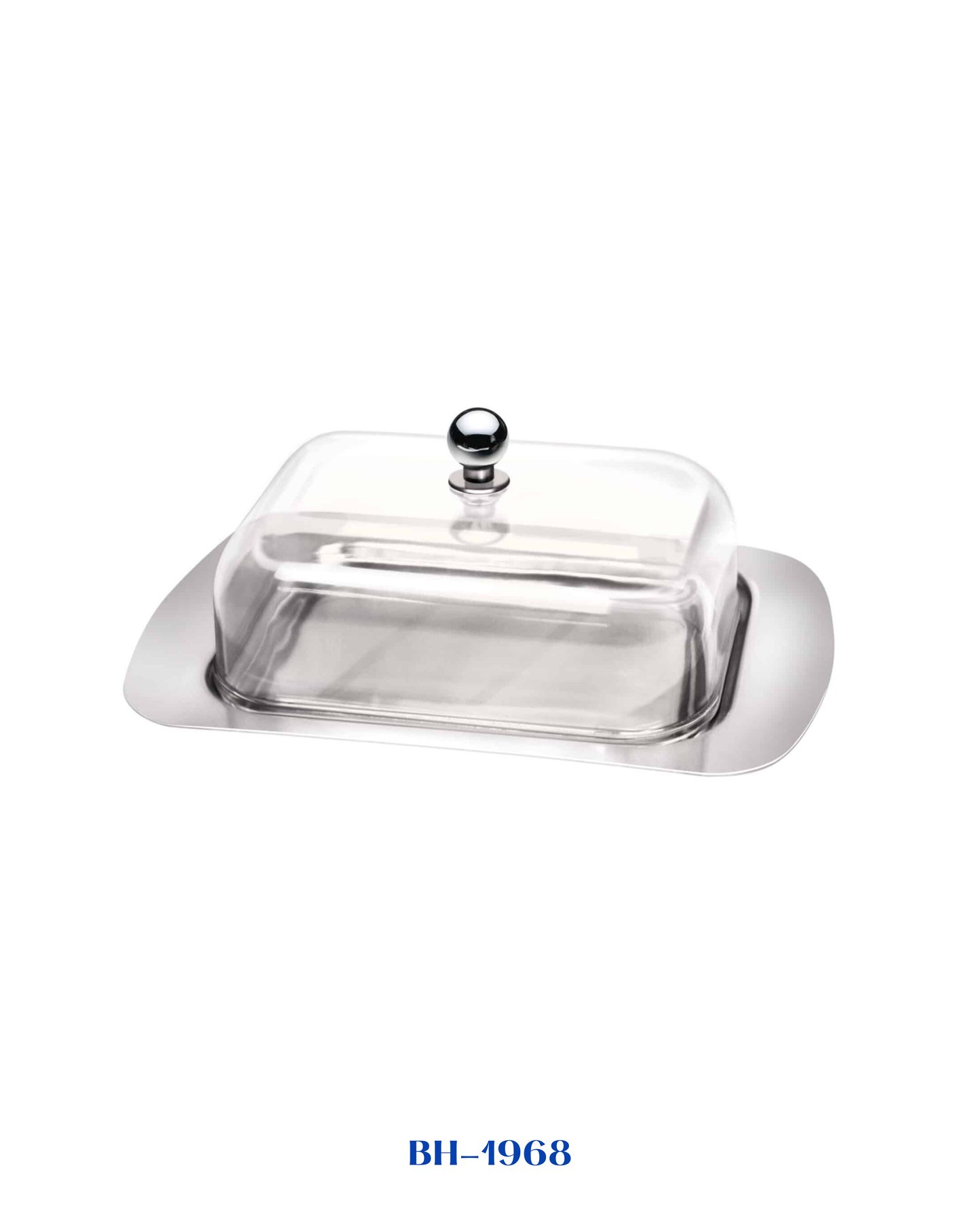 BERLINGER HAUS BUTTER DISH WITH ACRYLIC LID