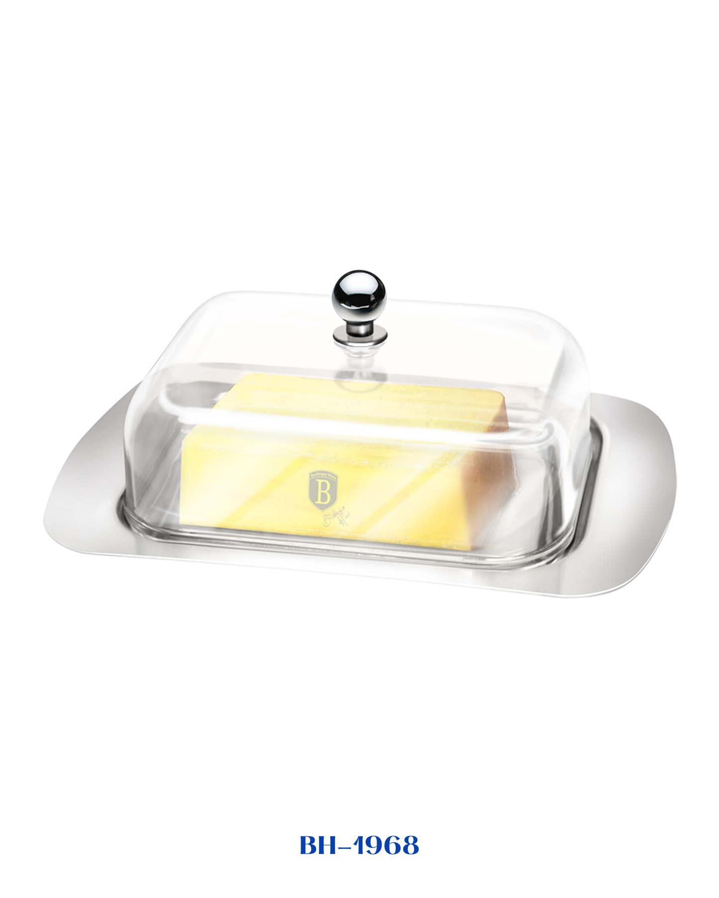 BERLINGER HAUS BUTTER DISH WITH ACRYLIC LID
