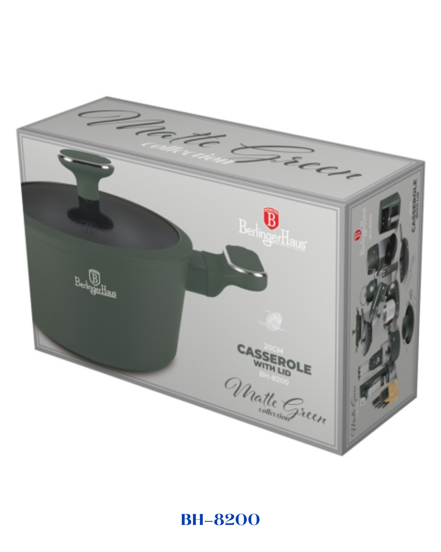 BERLINGER HAUS CASSEROLE WITH LID 20CM