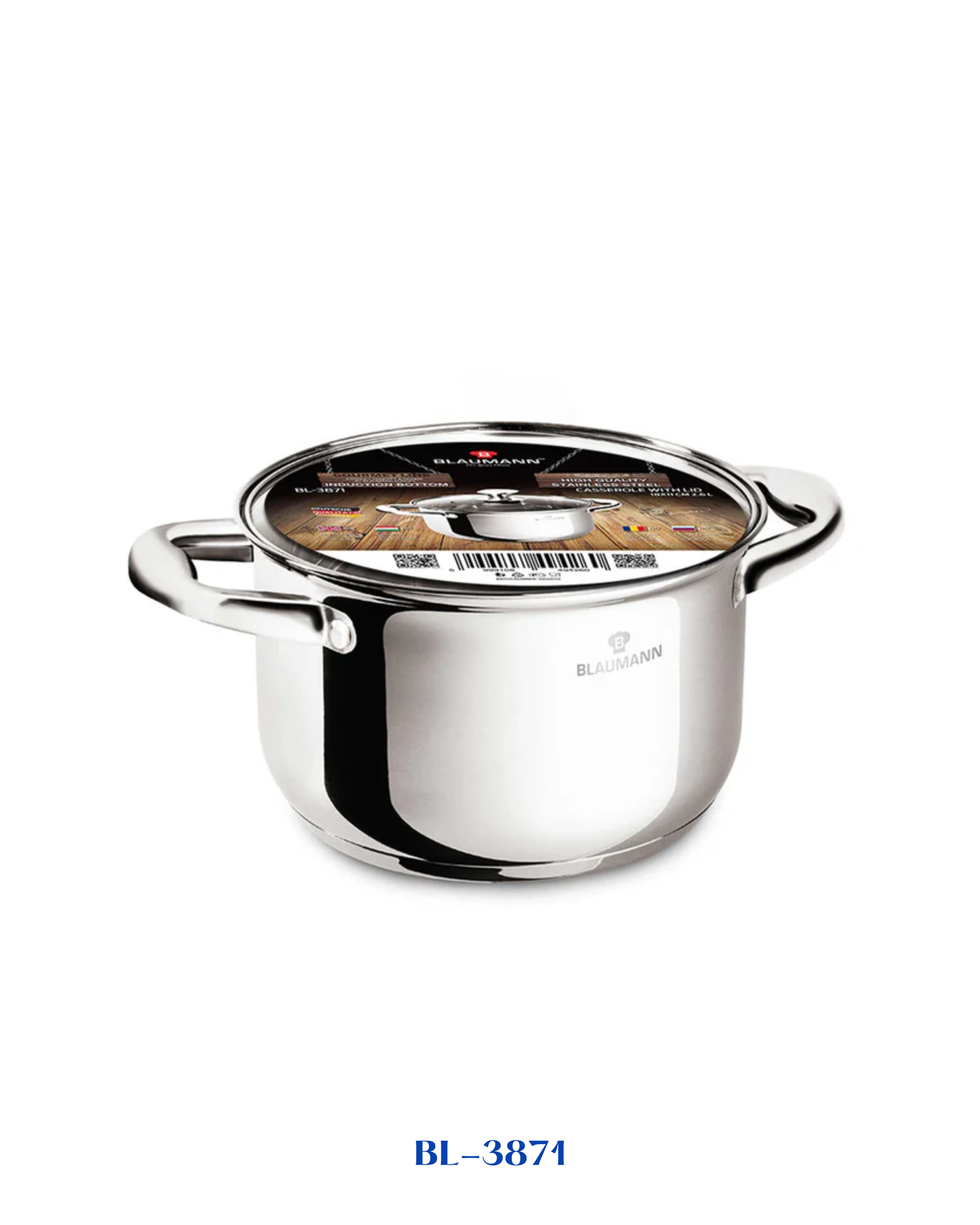 BERLINGER HAUS CASSEROLE WITH LID 18CM