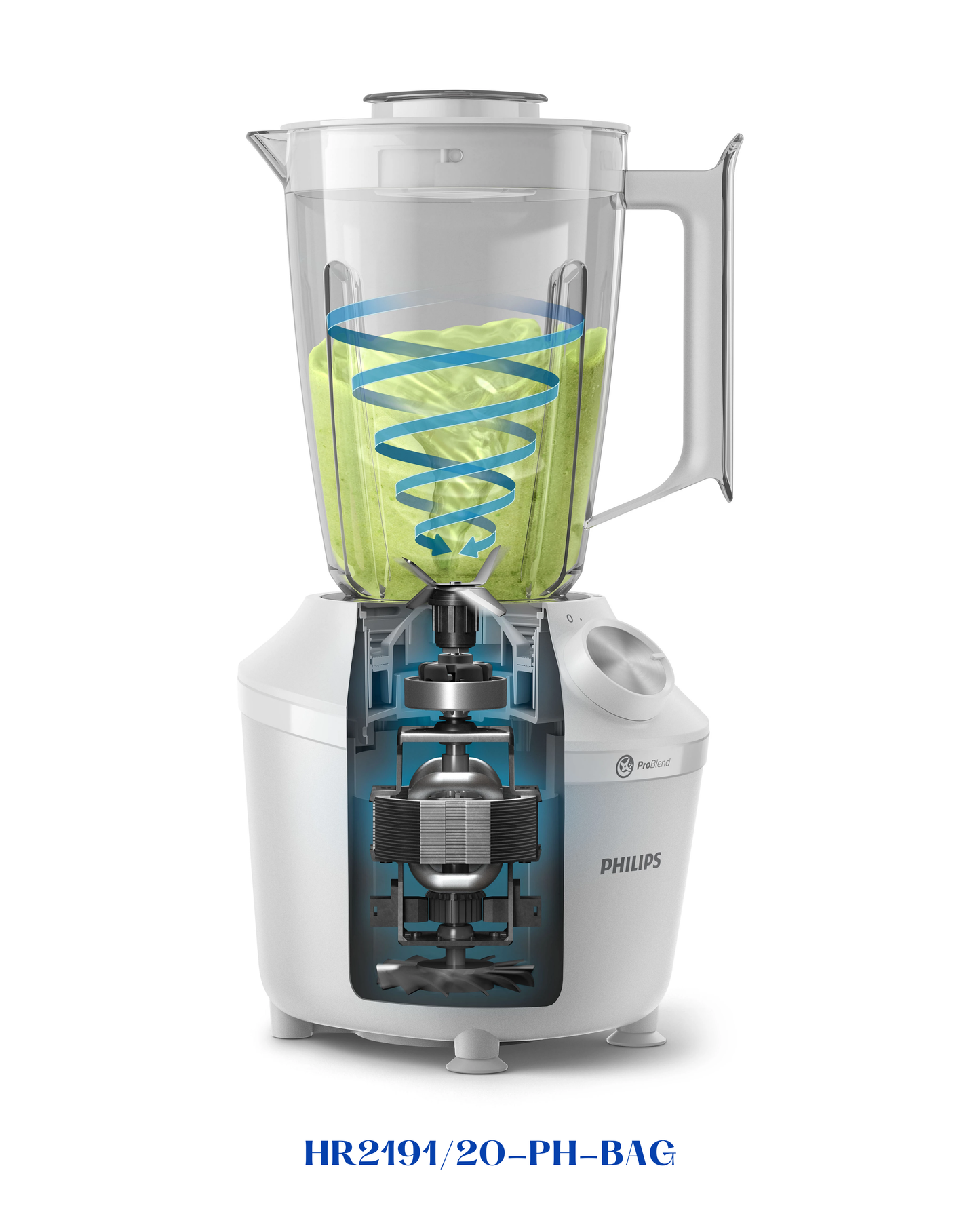 PHILIPS BLENDER BLASTIC 2L-600W