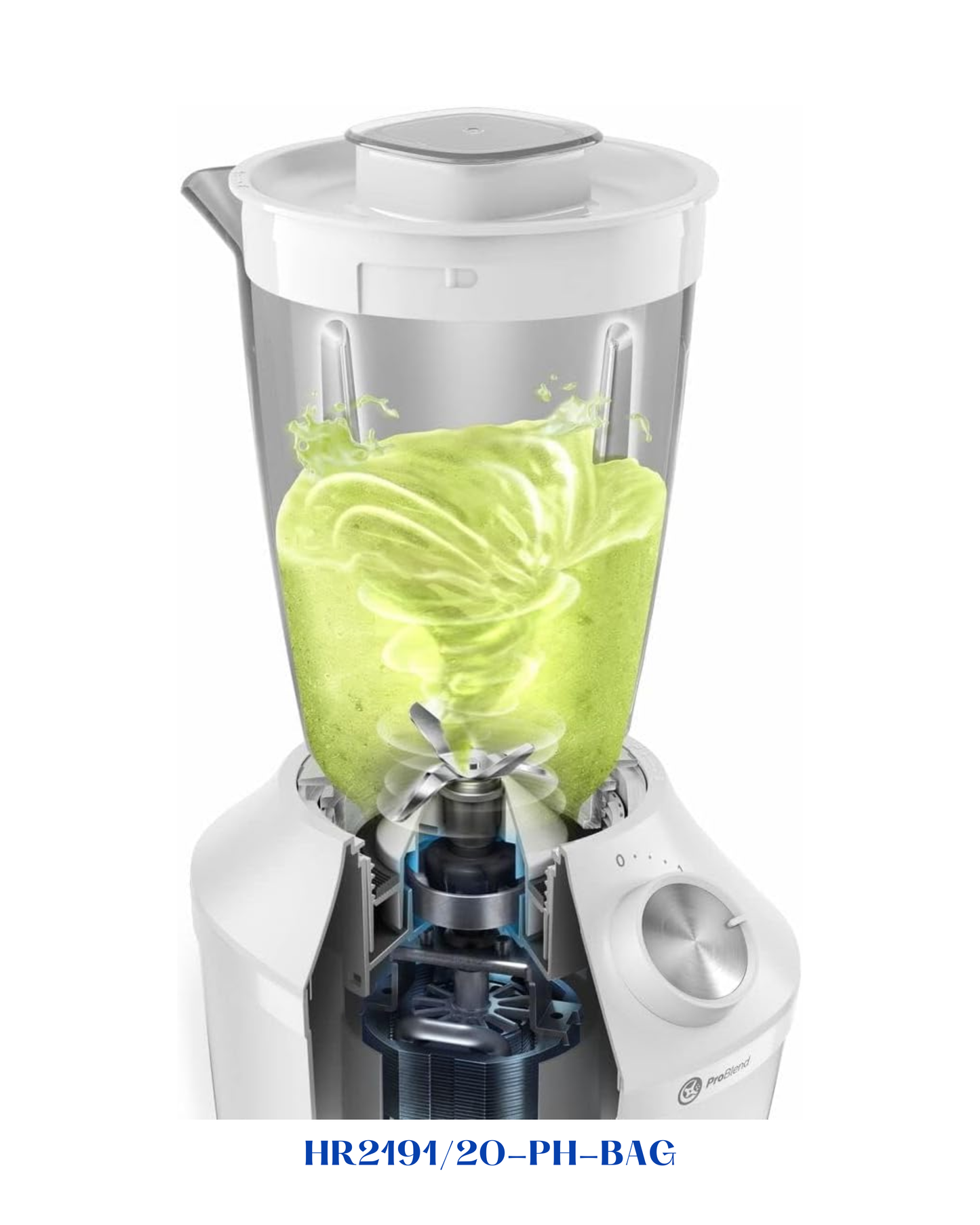 PHILIPS BLENDER BLASTIC 2L-600W