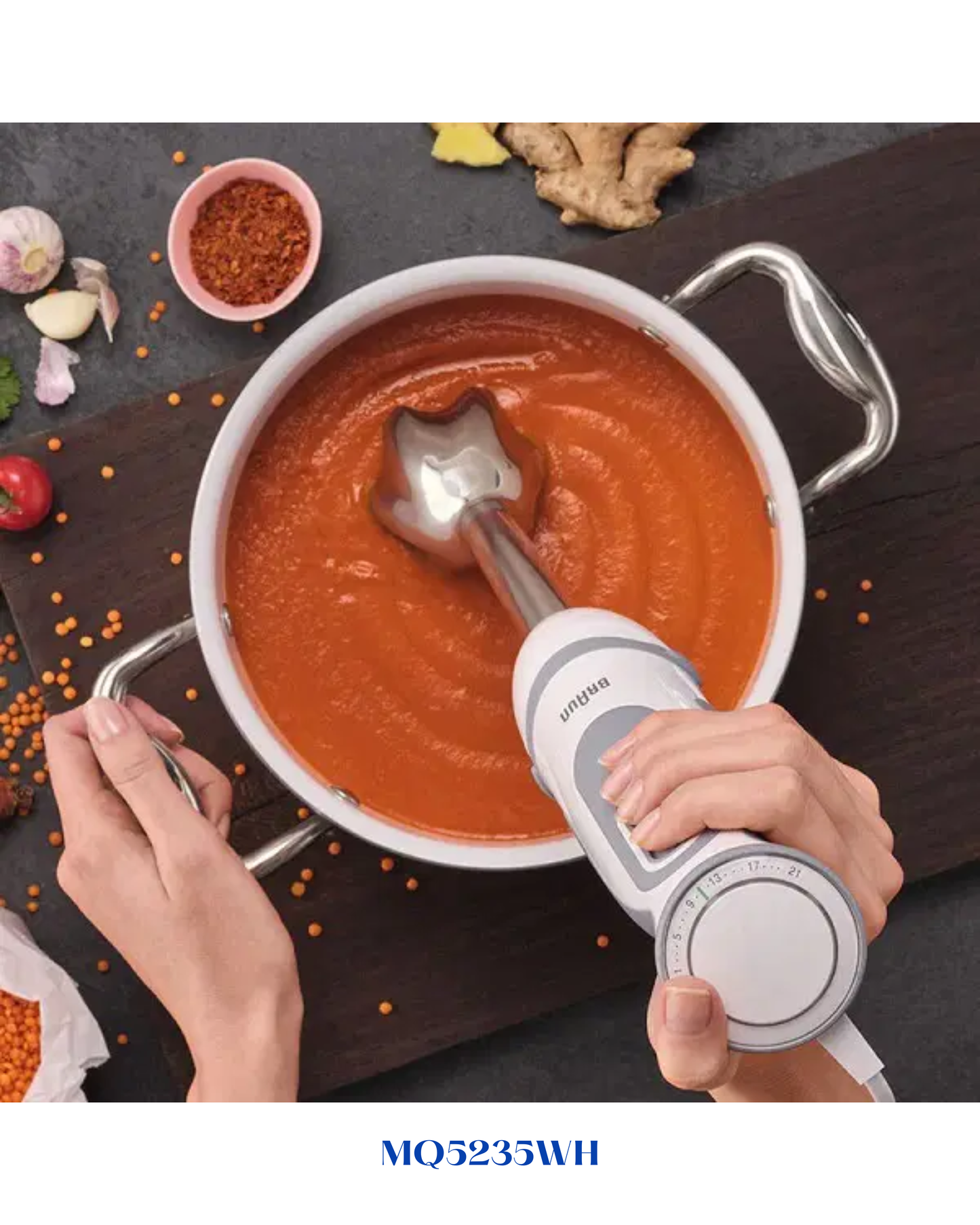 Braun MultiQuick 5 Vario Hand Blender 1000W-0.6l