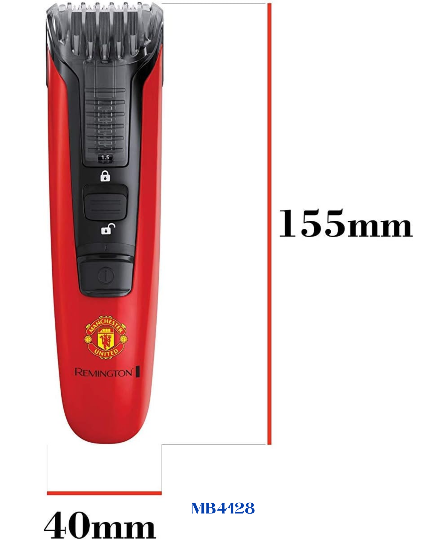 REMINGTON BEARD BOSS BEARD TRIMMER MANCHESTER UNITED EDITION