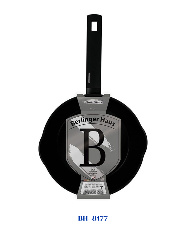 BERLINGER HAUS DEEP FRYPAN WITH 2 MOUTH 24 CM