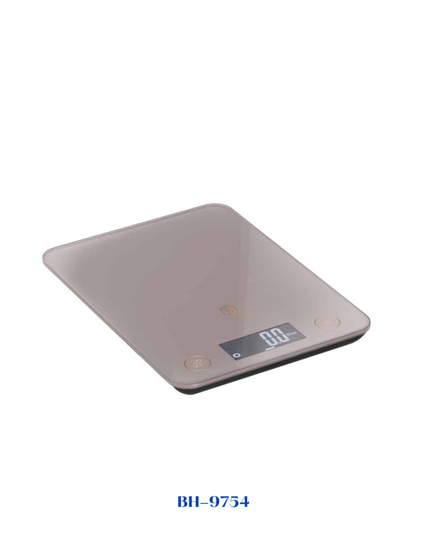 BERLINGER HAUS DIGITAL GLASS KITCHEN SCALE CAPACITY 5 KG
