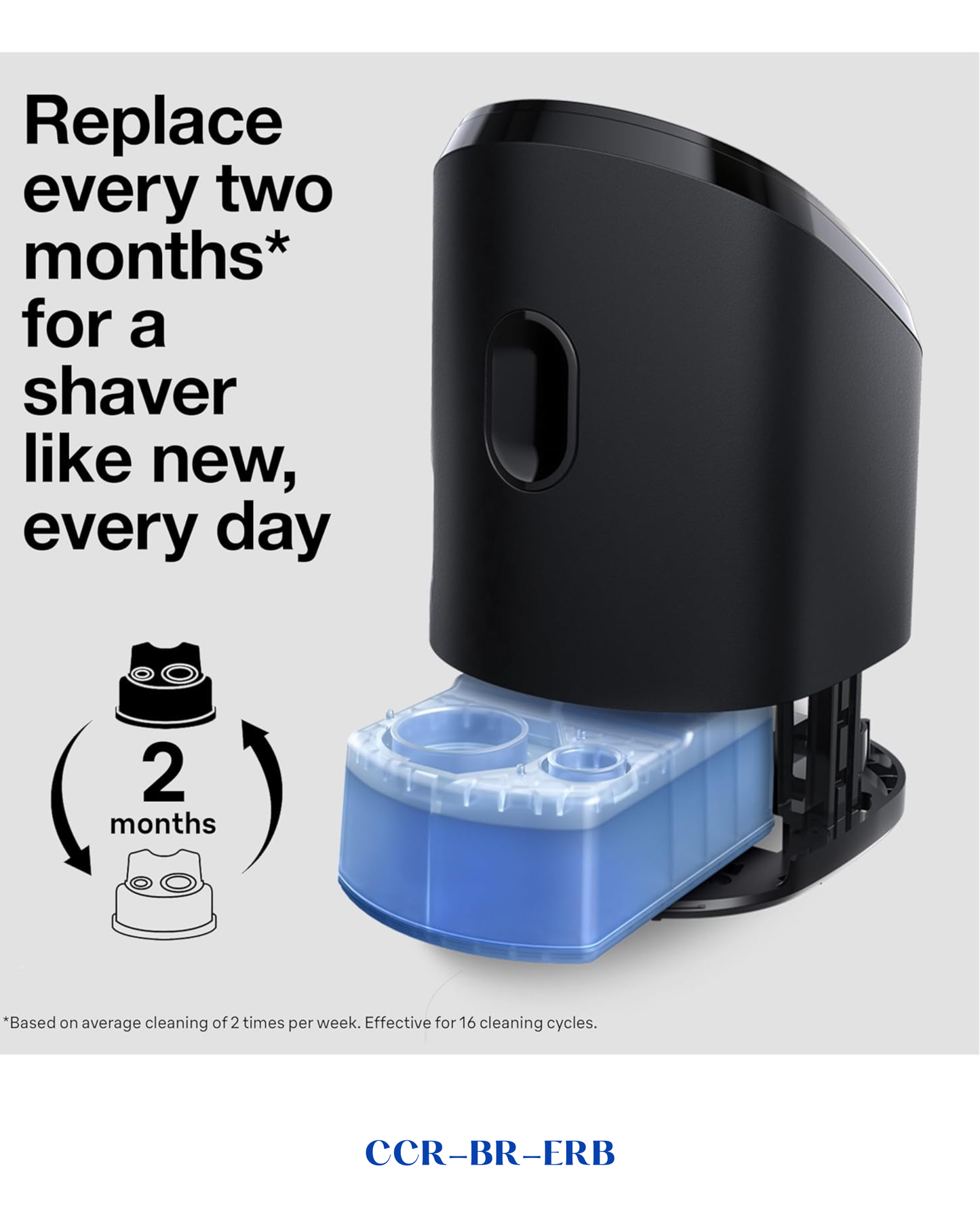 BRAUN CLEAN & RENEW REFILL CARTRIDGES